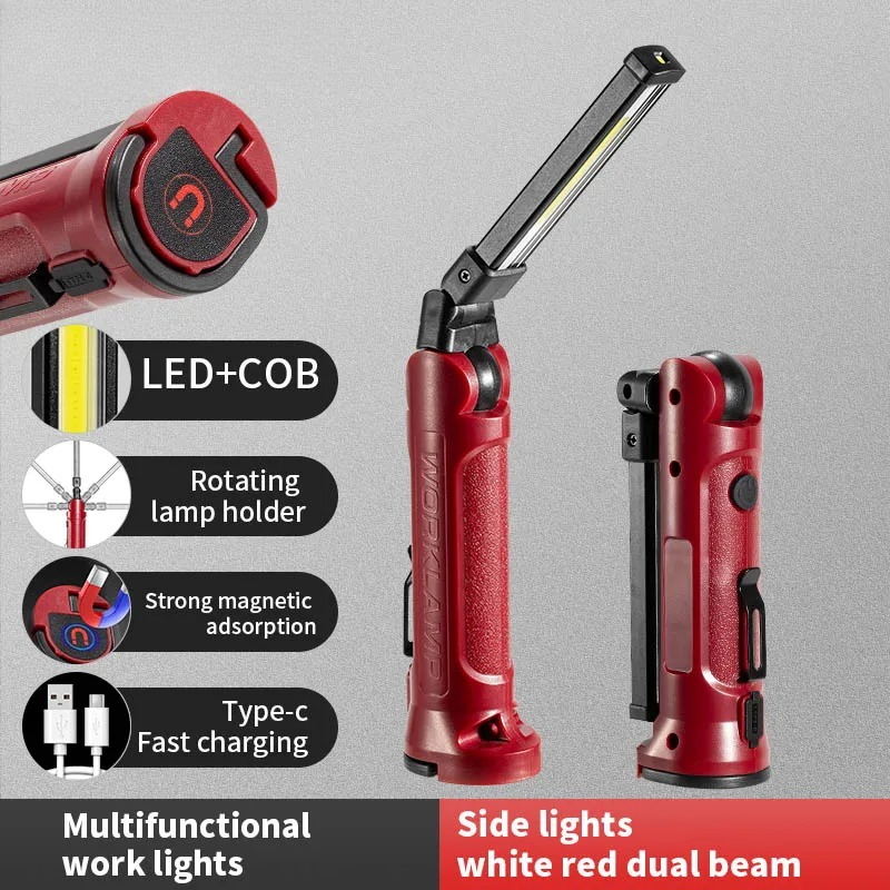 Car Accessories Hanging - Luz de trabajo LED COB, linterna