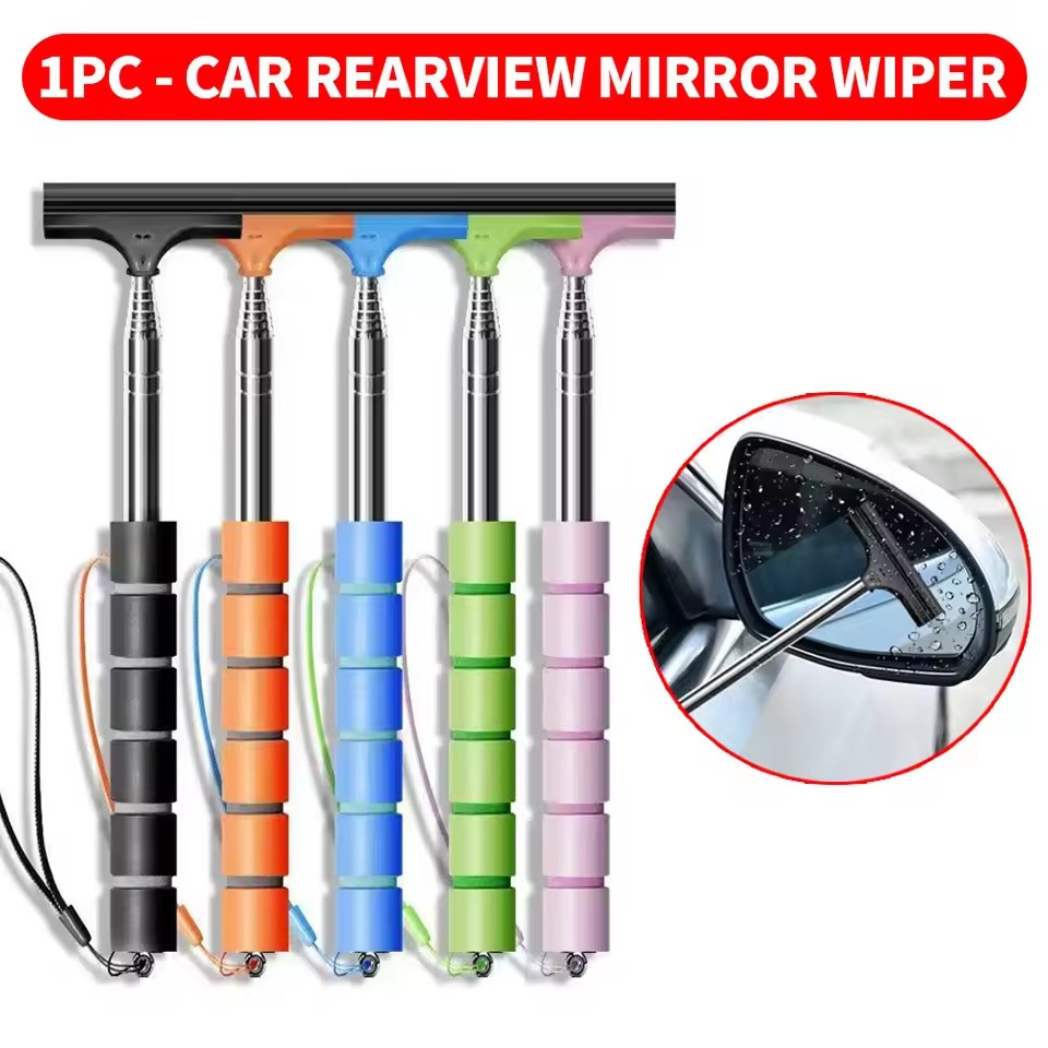 Car Accessories Company - Limpiaparabrisas retráctil portátil de goma para