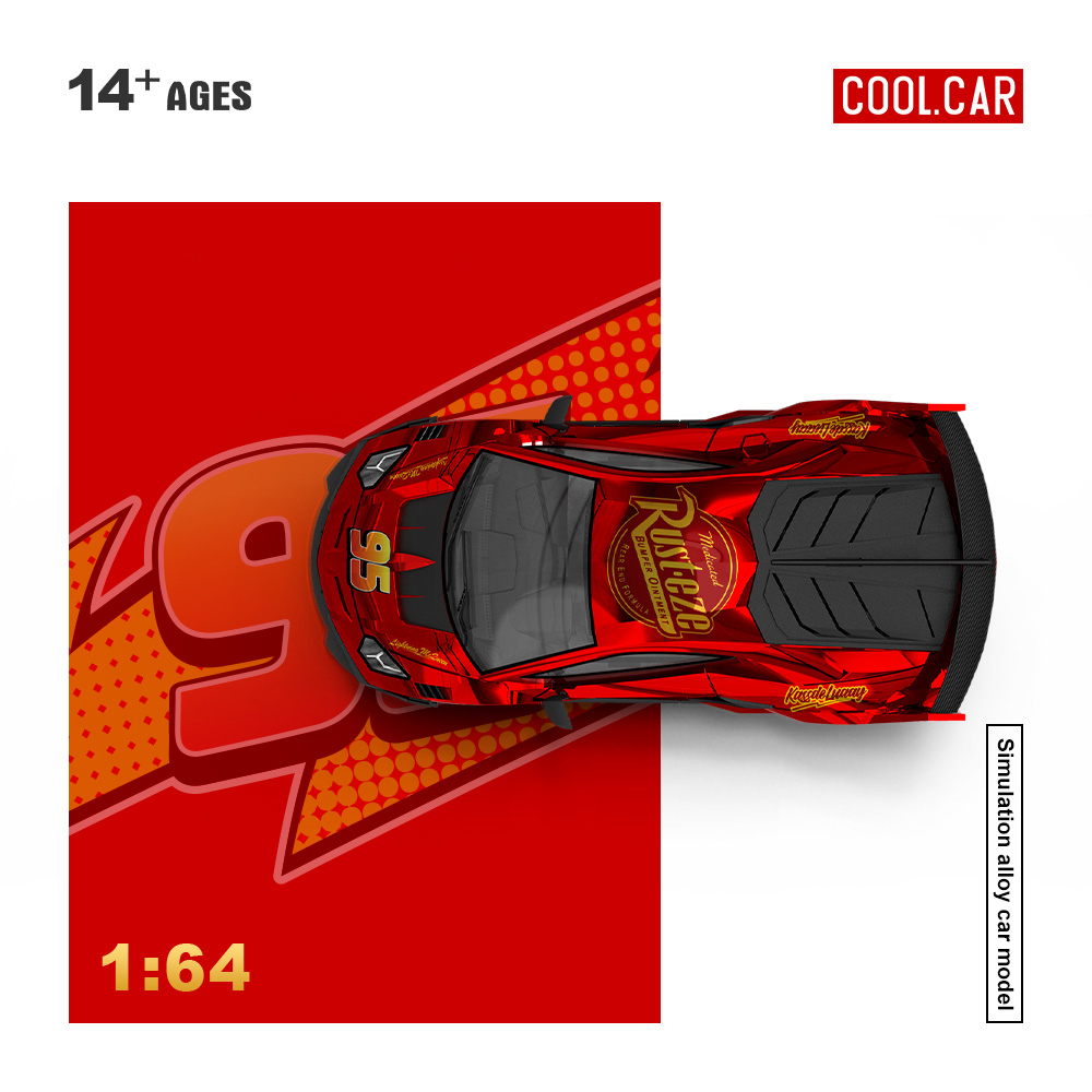 Car Accessories Company - Auto Deportivo a Escala 1:64, GT