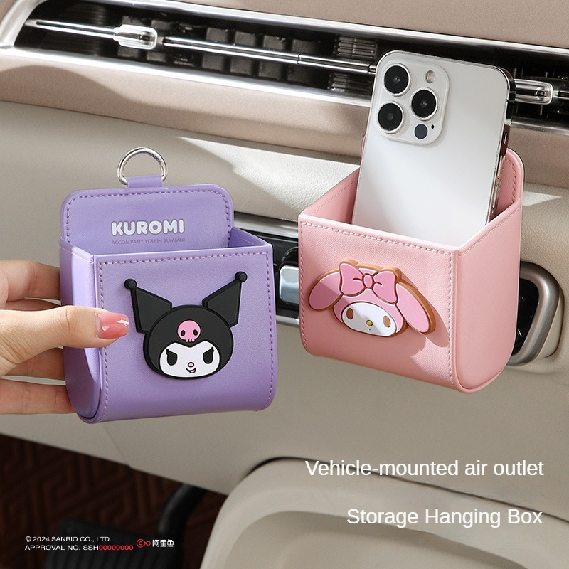 Sanrio Kuromi Hello Kitty, Caj - Car Accessories Hanging reseña y precio