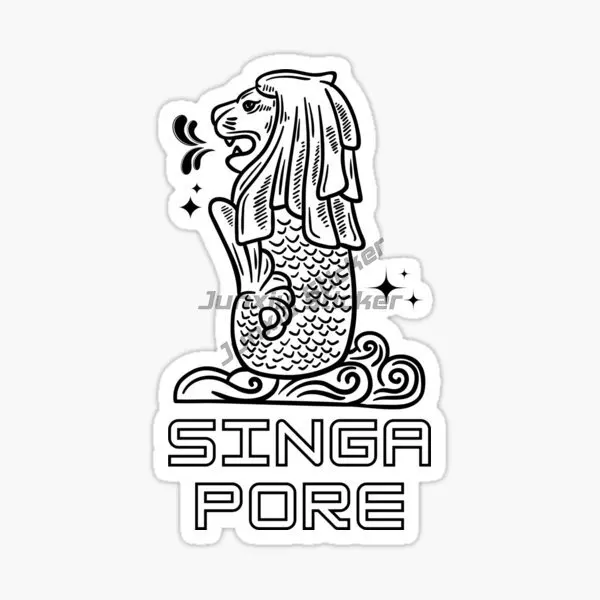 Mapa de la bandera de Singapur - Car Accessories Singapore reseña y precio