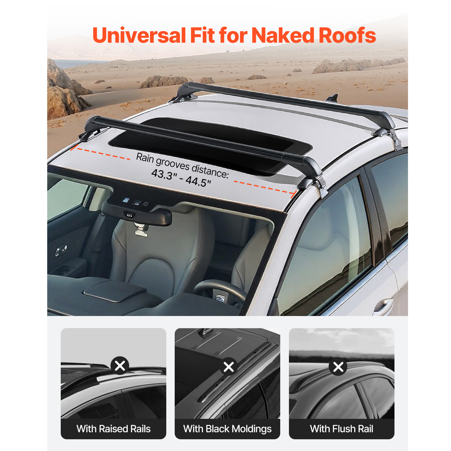 SucceBuy Barras Transversales  - Car Roof Rack Cross Bar reseña y precio