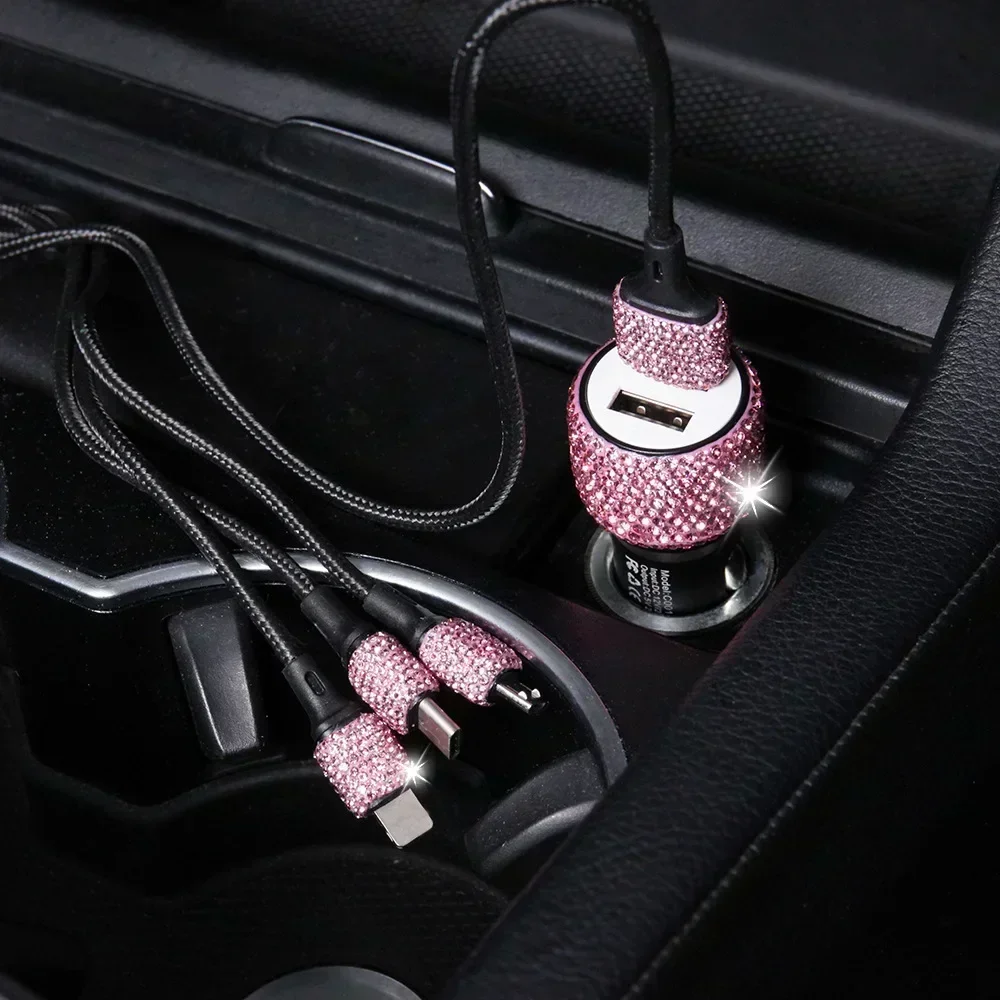 Cargador USB para coche 5V 2.1 - Car Accessories For Women reseña y precio