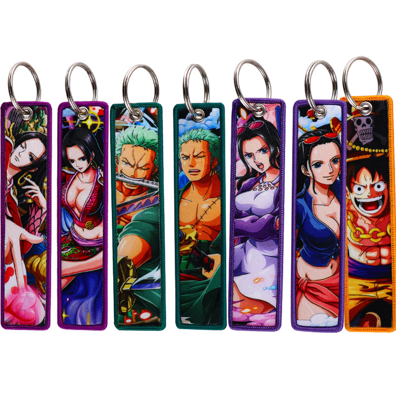 Llaveros Bordados de Anime One - Car Accessories For Women reseña y precio