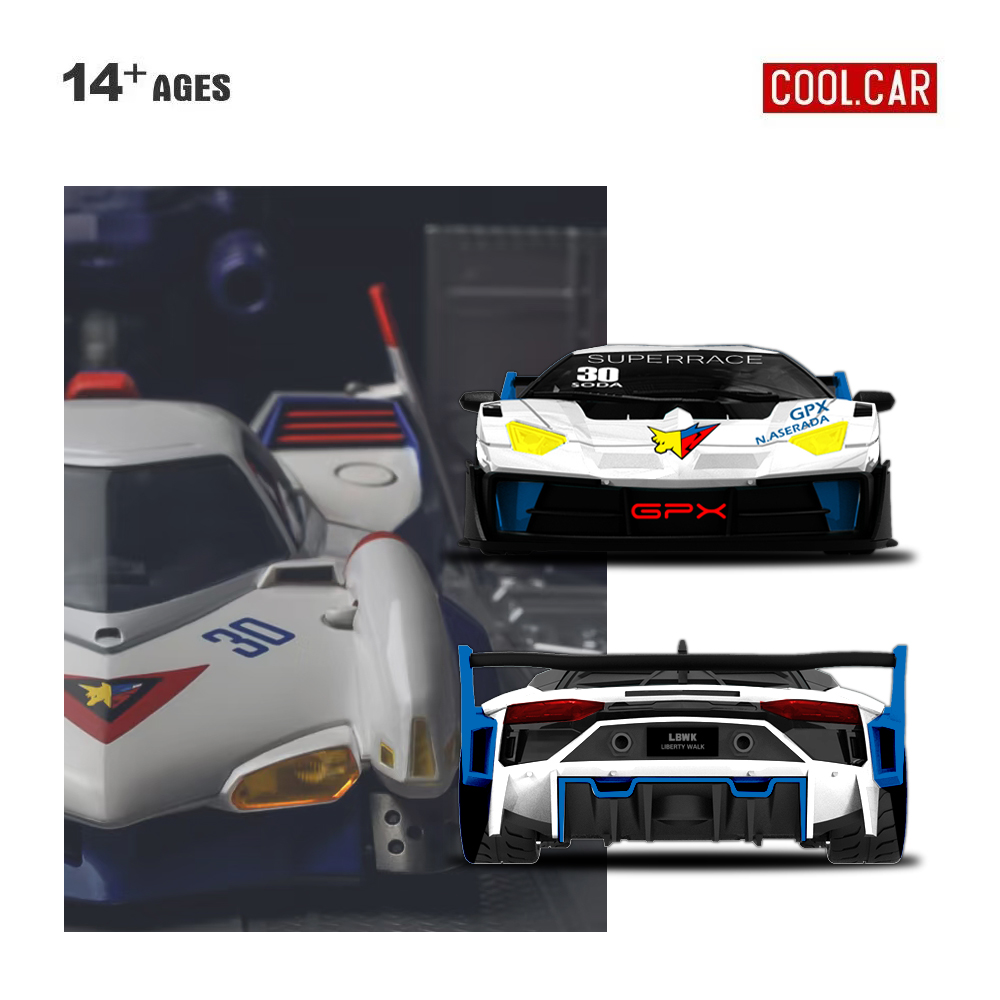 Cool Car 1:64 GTEVO Superrace, - Car Accessories Company reseña y precio
