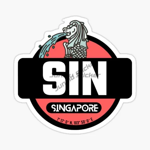 Mapa de la bandera de Singapur - Car Accessories Singapore reseña y precio