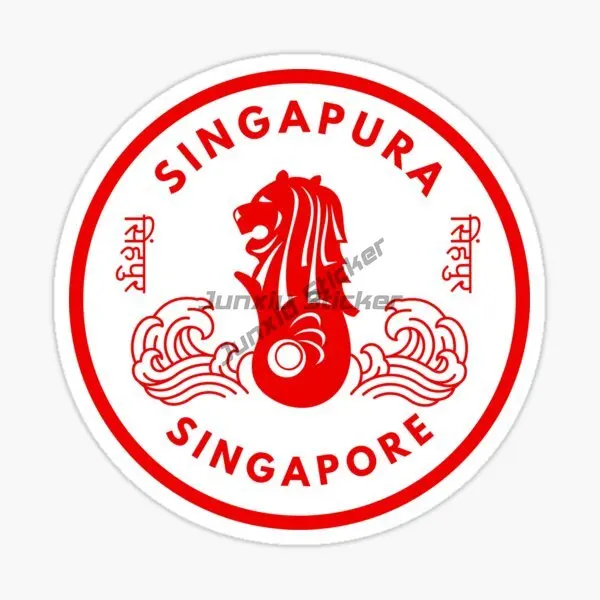 Mapa de la bandera de Singapur - Car Accessories Singapore reseña y precio