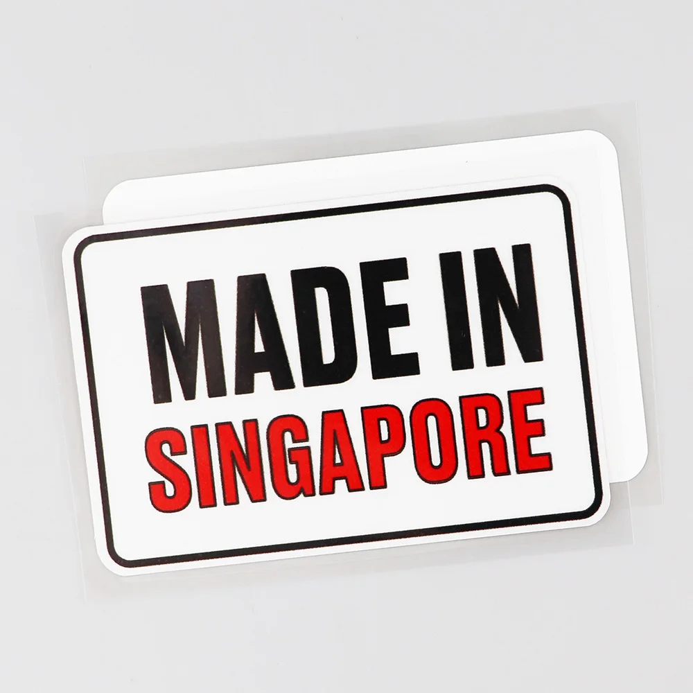 Pegatina para coche hecha en S - Car Accessories Singapore reseña y precio