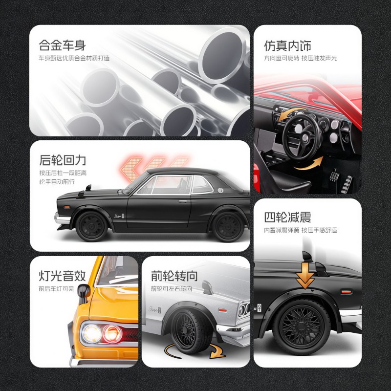 Modelo a Escala 1:22 del Nissa - Car Accessories Company reseña y precio